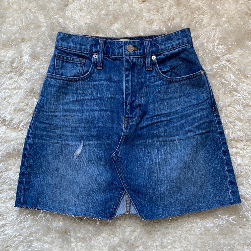 Madewell McCaren Denim Skirt - Picture 1 of 5
